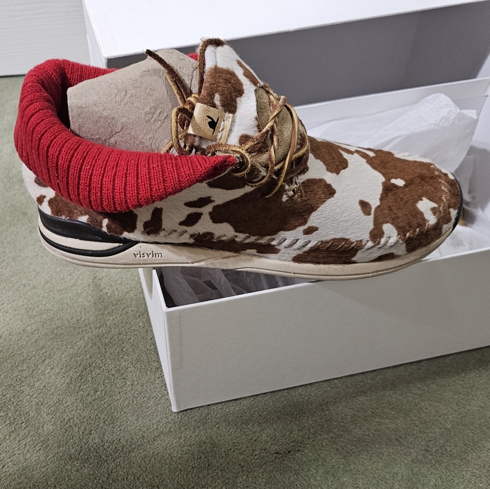 Visvim Cow print Mens Size 9.5
